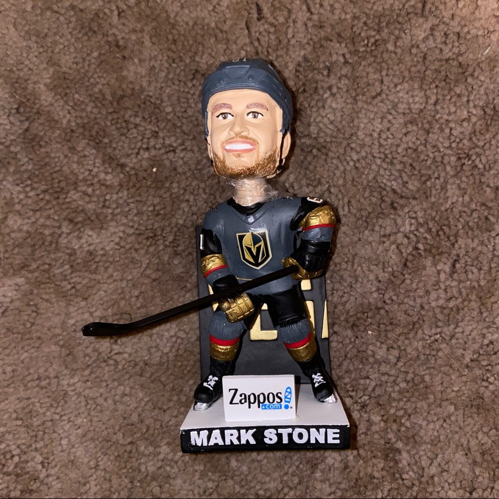 VEGAS GOLDEN KNIGHTS MARK STONE BOBBLE HEAD